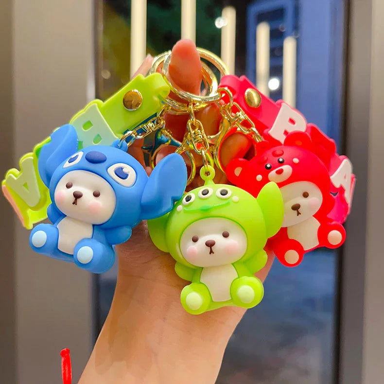 Lena Bear Cosplay Elite 3D Keychain