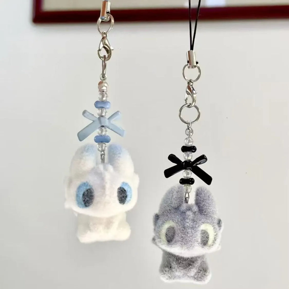 Velvety 3D Night & Light Fury Charms