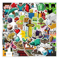 Minecraft Premium Vinyl Sticker Pack (50 Pcs)
