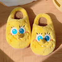 SpongeBob SquarePants Plush Fleece Slippers