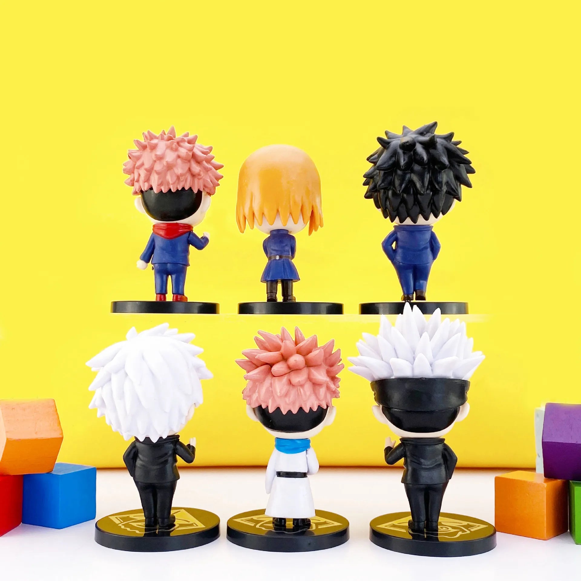 Jujutsu Kaisen Chibi Crew Figurines (Set of 6)