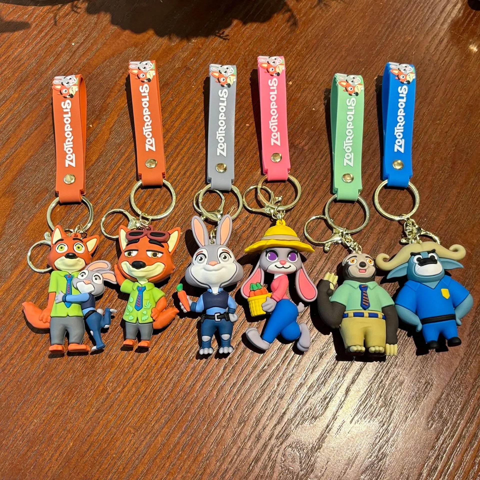 Zootopia Squad Goals Keychain