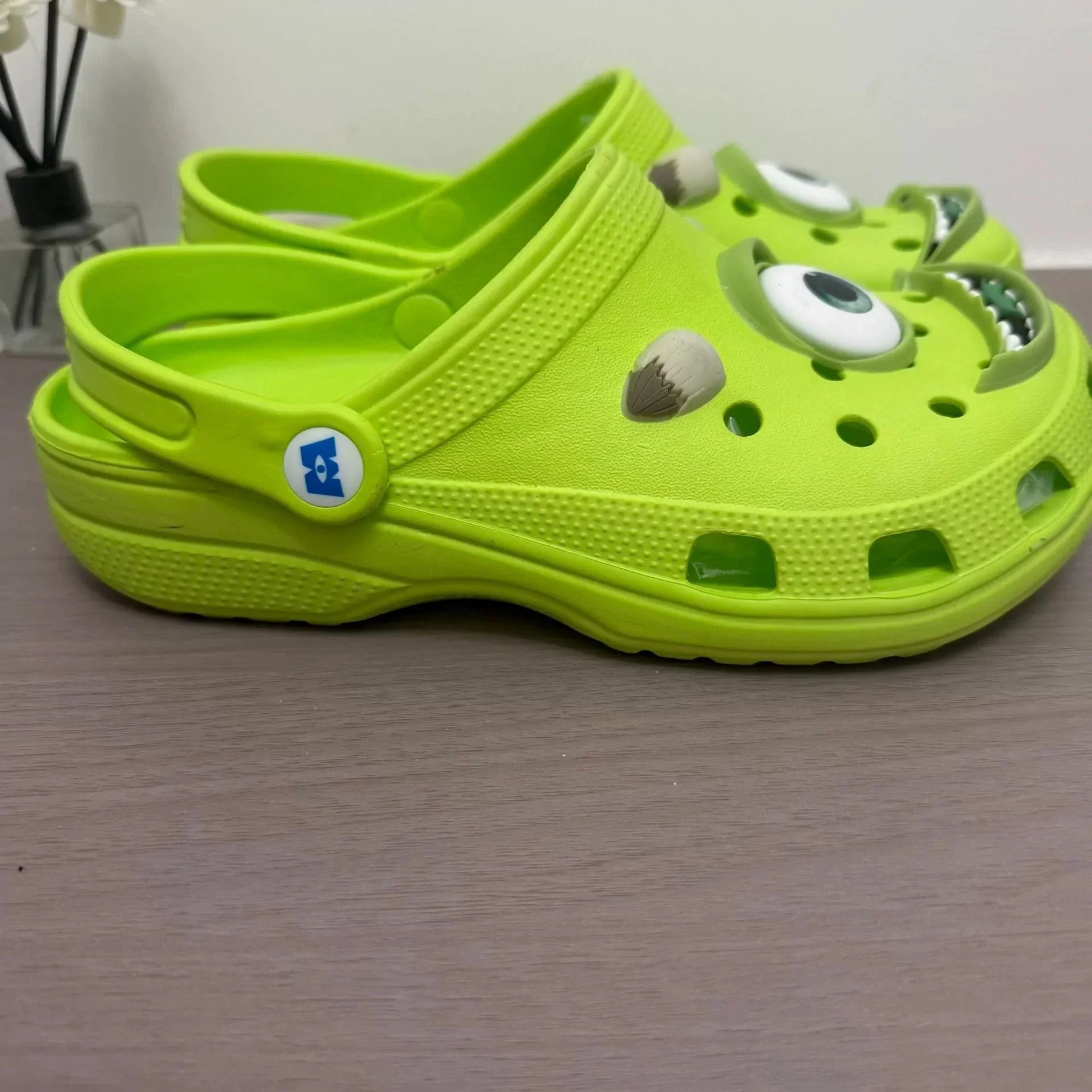 One-Eyed Green Monster Comfort Clogs