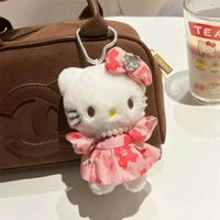 Hello KT Floral Fantasy Keychain