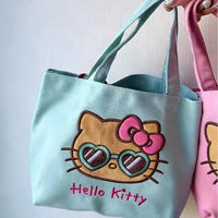 Tropical Tan Hello Kitty Vacation Canvas Tote
