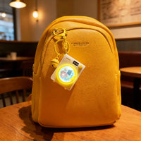 Mini Drum Washing Machine LED Fidget Keychain