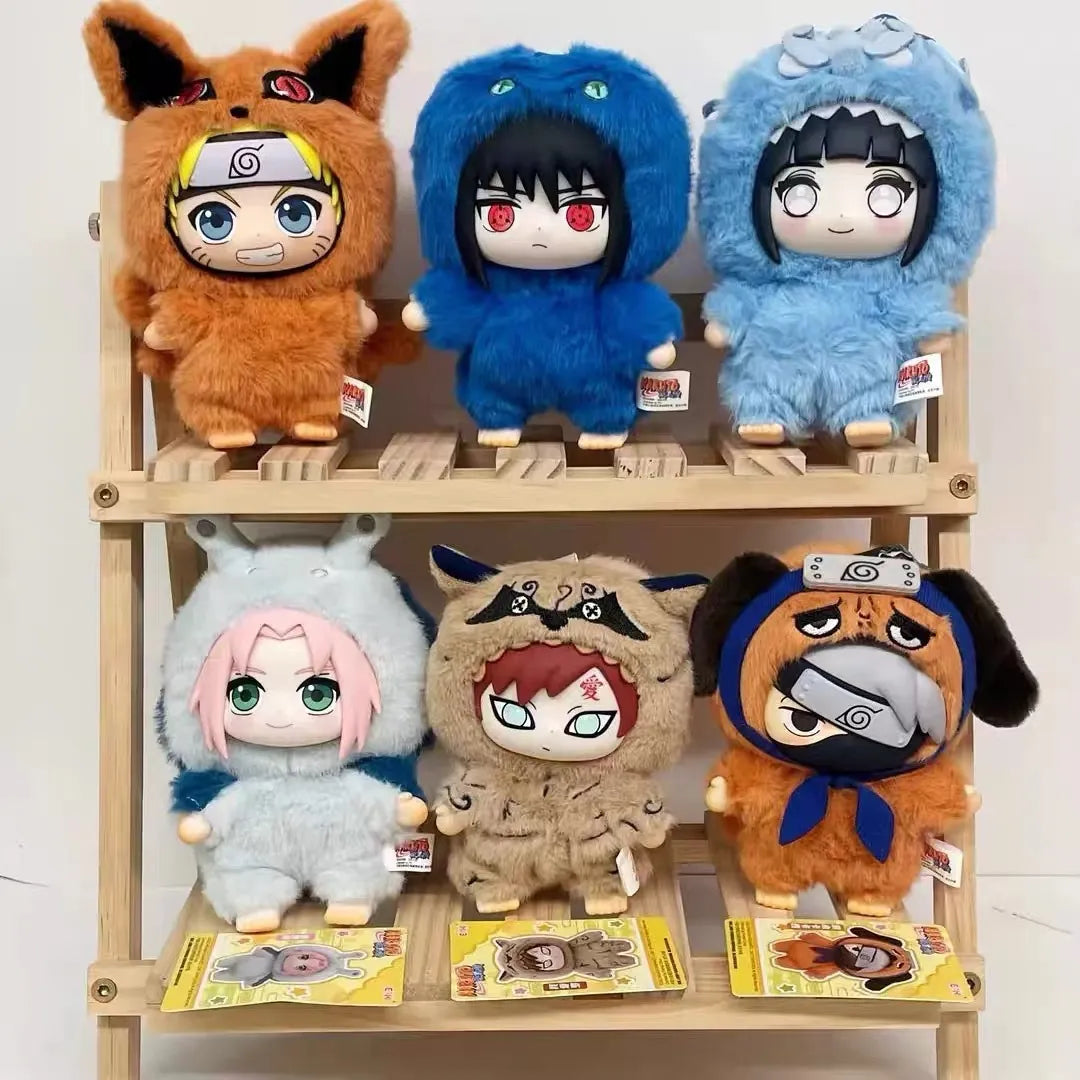 Naruto Beast Party Plush Keychain