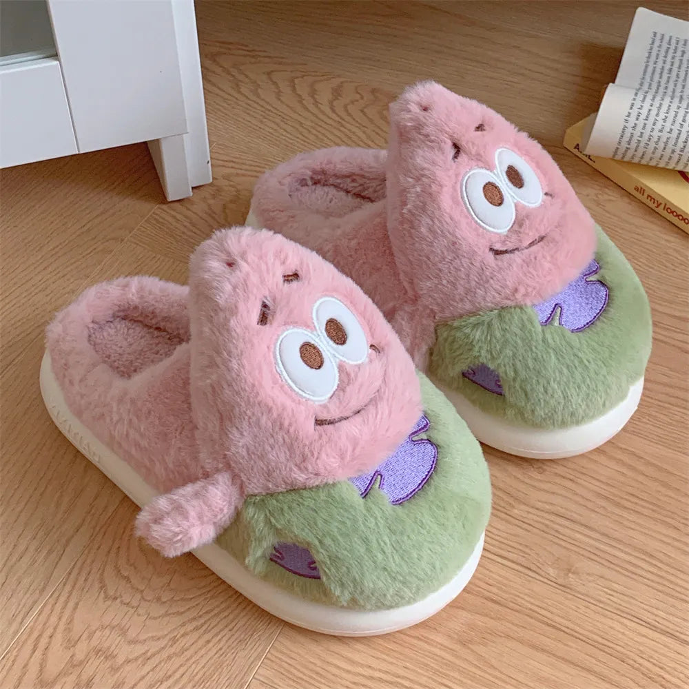 SpongeBob Patrick Plush Closed-Toe Slippers