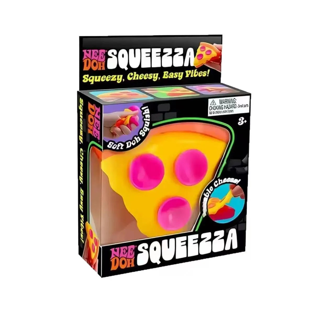 NeeDoh Squeezza Pizza Sensory Squishy