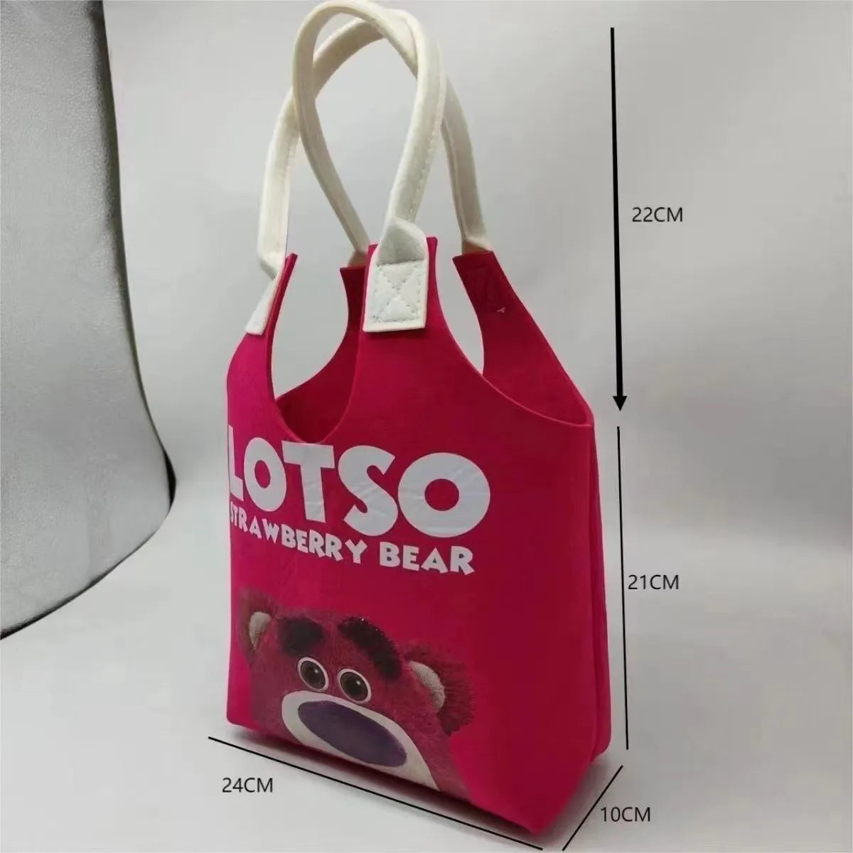 Premium Felt Character Tote Handbag