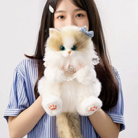 Bear Hugs Mini Ragdoll & Persian Cat Plush Backpack
