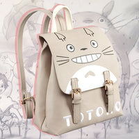 Whimsical Totoro & Chopper Anime Backpack