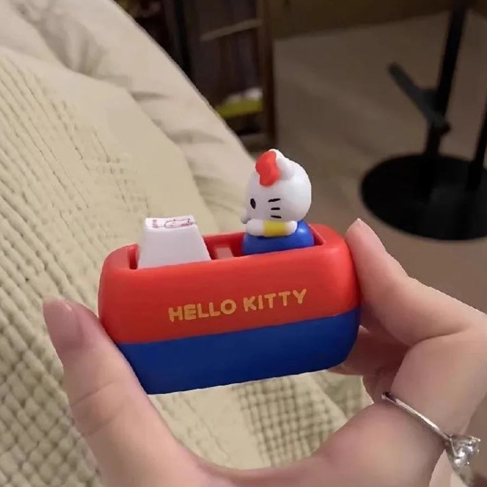 Hello Kitty Mechanical Switch Fidget Keychain