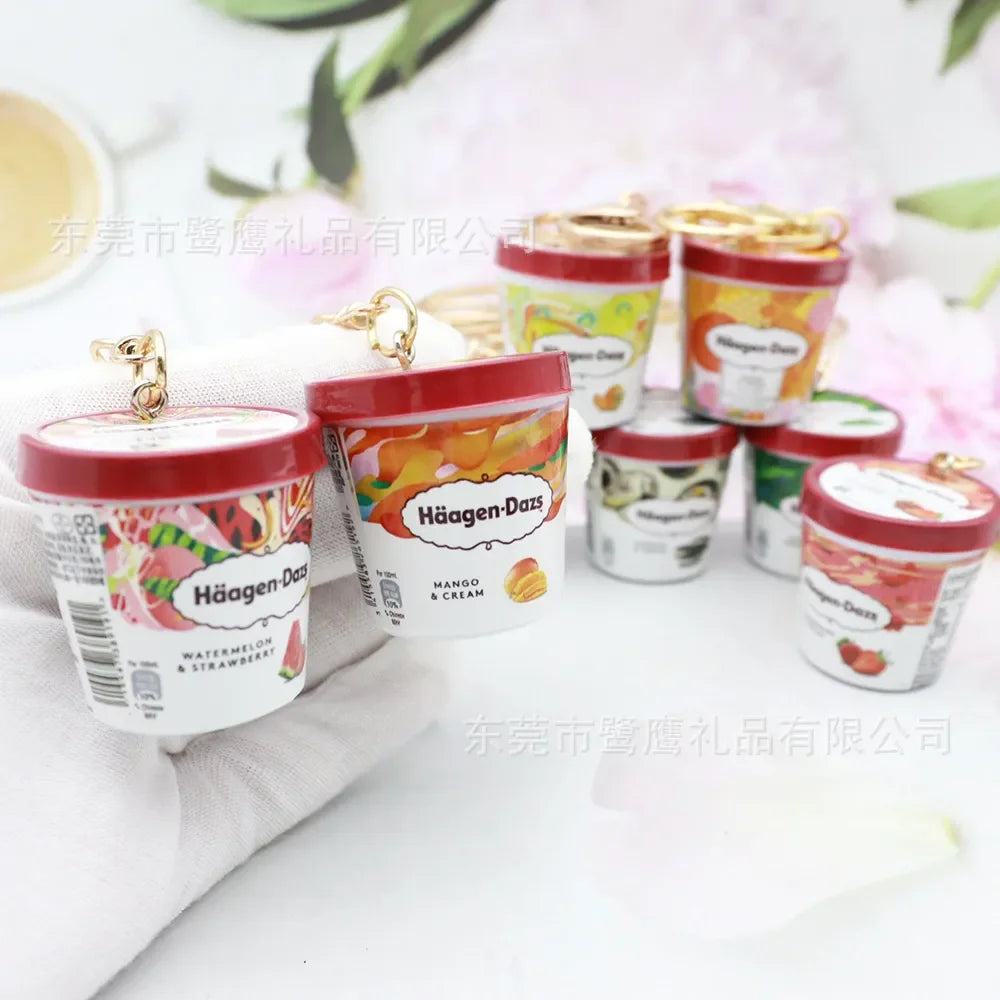 Haagen-Daazs Ice-Cream Delight Keychain
