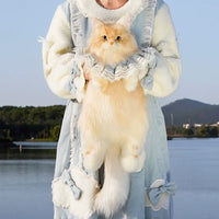 Bear Hugs Golden Maine Coon Cat Backpack