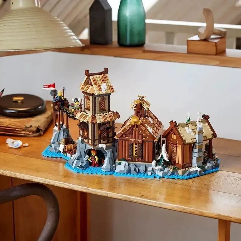 Viking Village Building Blocks (2103 Pcs)