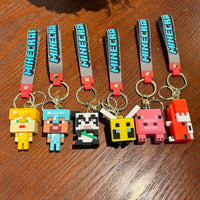 Minecraft Pixel Style Keychain