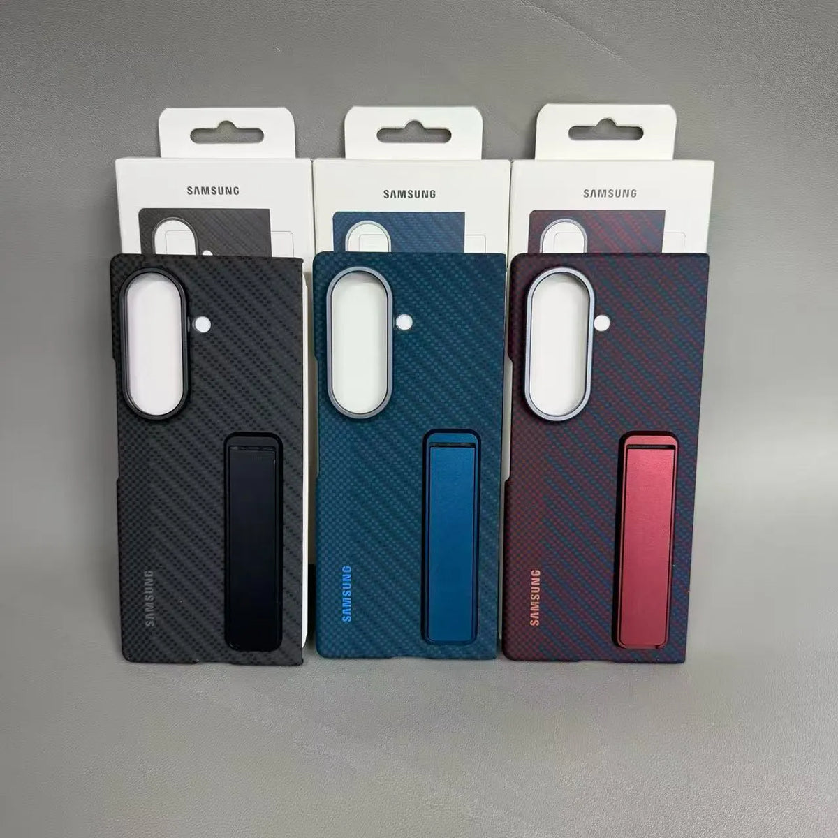 Samsung Carbon Magnetic Phone Case (For Z Fold 8)