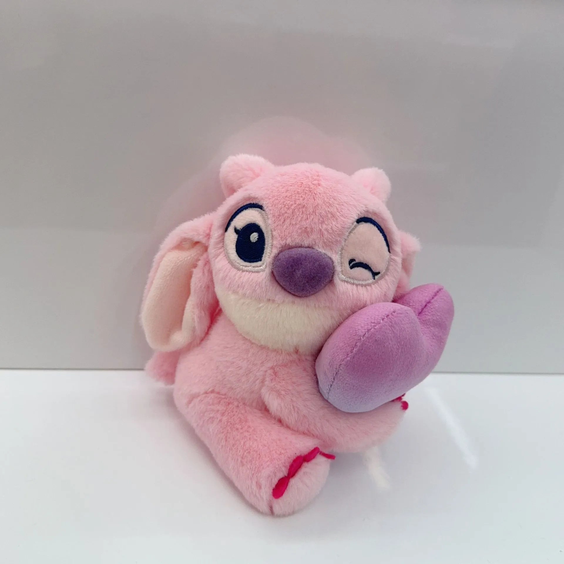 DZNY Hugging Heart Plush Keychain