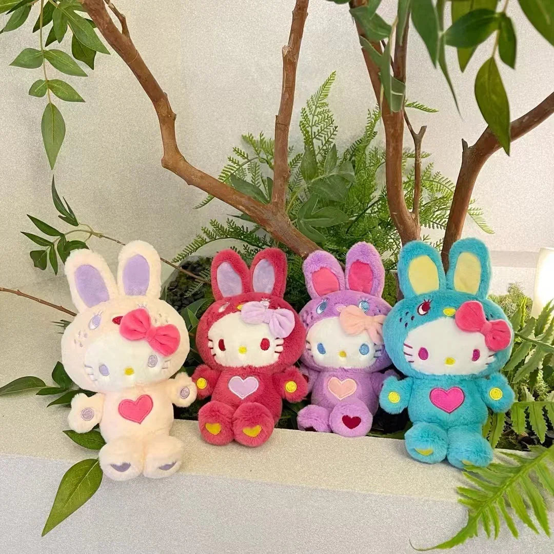 Hello Kitty Bunny Cosplay Keychain