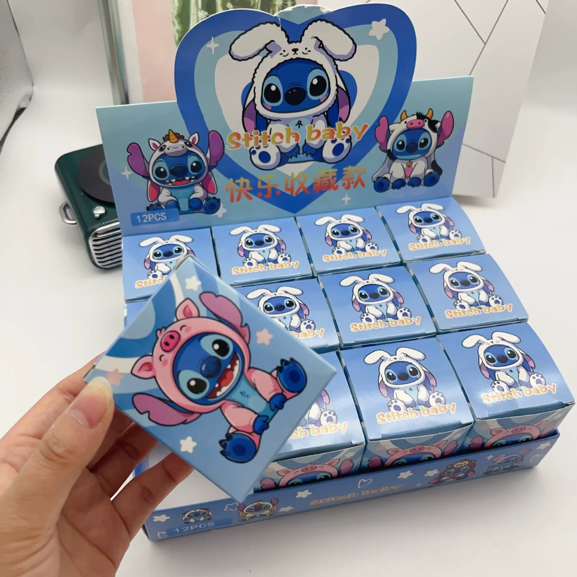 Cosmic Alien Zodiac Keychain Blind Box