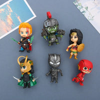 Multiverse Superheroes Fridge Magnet