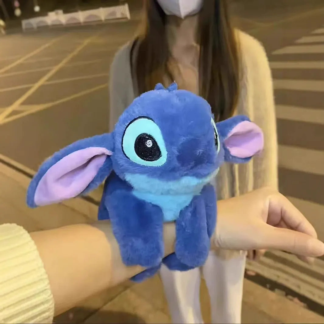Stitch Alien Snap Plush Bracelet