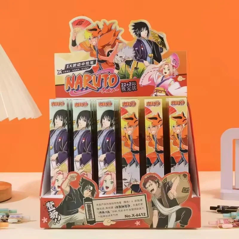 Naruto Shinobi Notes Mystery Box Gel Pen