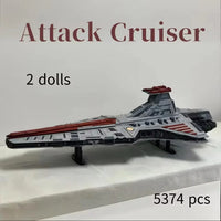 Star Wars Venator Republic Attack Cruiser Blocks