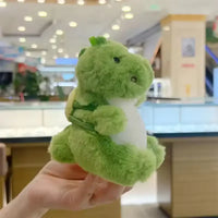 Dinosaur Fruit Bag Plush Keychain
