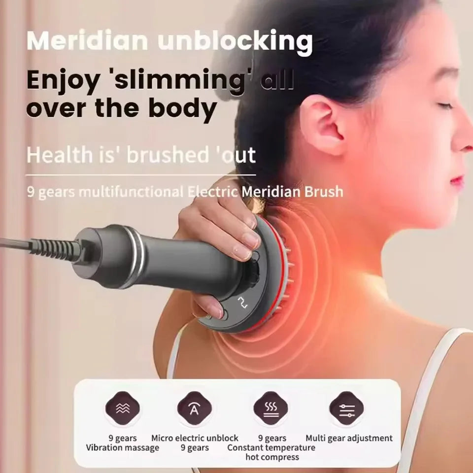 AuraFlow Kinetic Meridian Massager