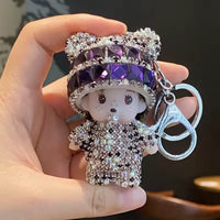 Monchhichi Luxury Sparkling Stones Keychain