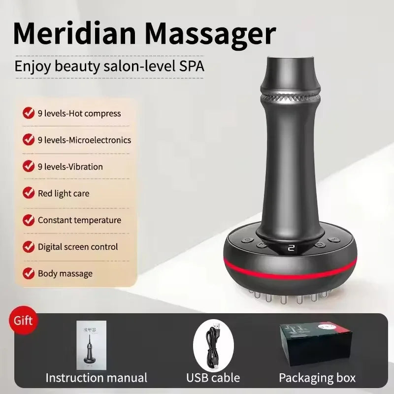 AuraFlow Kinetic Meridian Massager