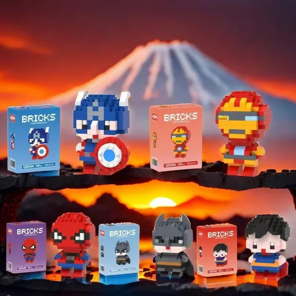Bricks Superheroes Micro Building Blocks