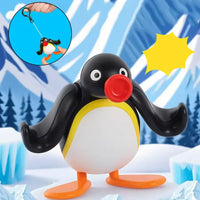 Pingu Waddle Wiggle Pull String Keychain