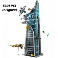 Avngrs HQ Tower Building Blocks (5201 Pcs)