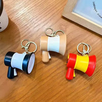 Play Voice Recording Trumpet Keychain