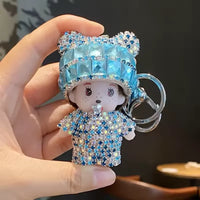 Monchhichi Luxury Sparkling Stones Keychain