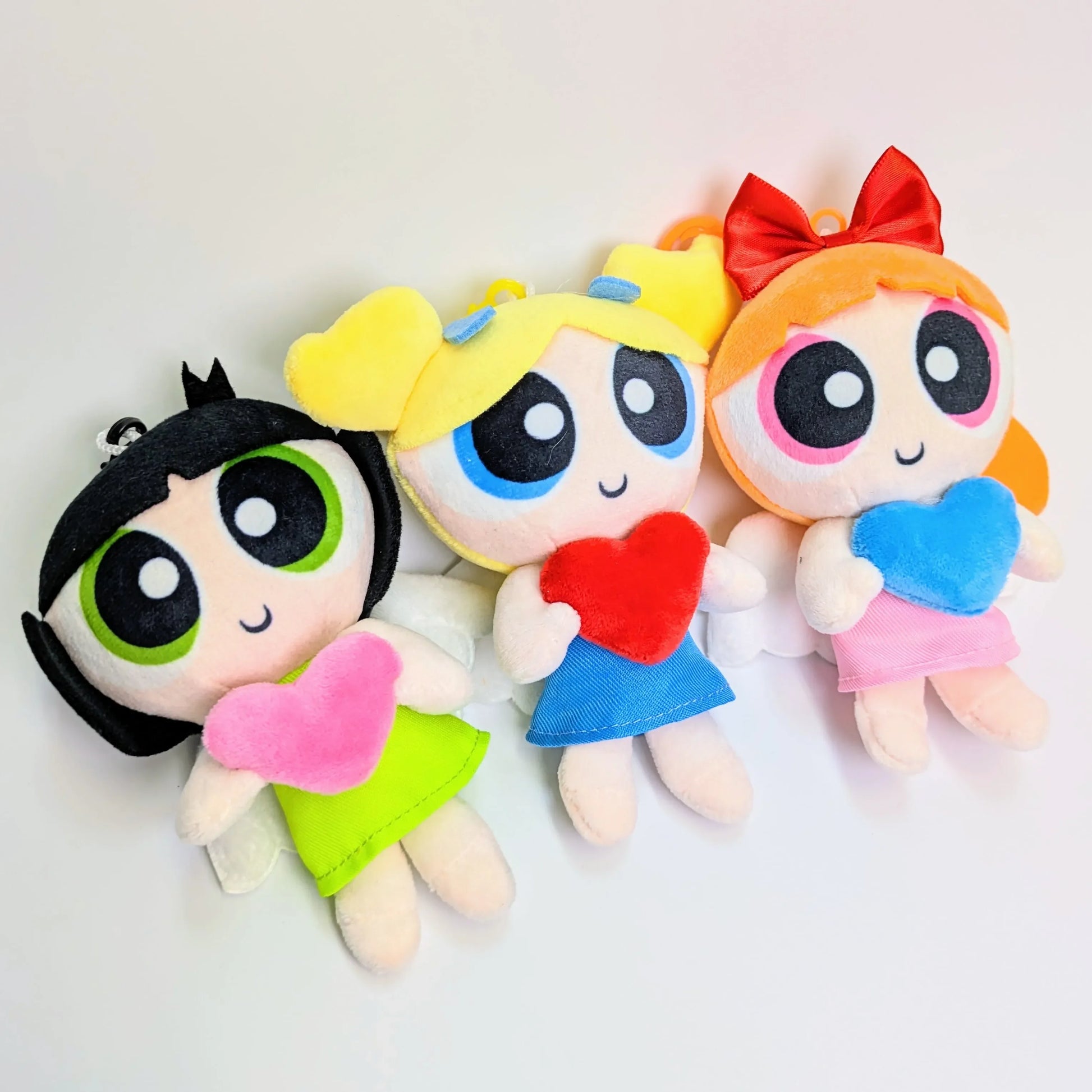 Powerpuff Girls Heart Huggers Keychain