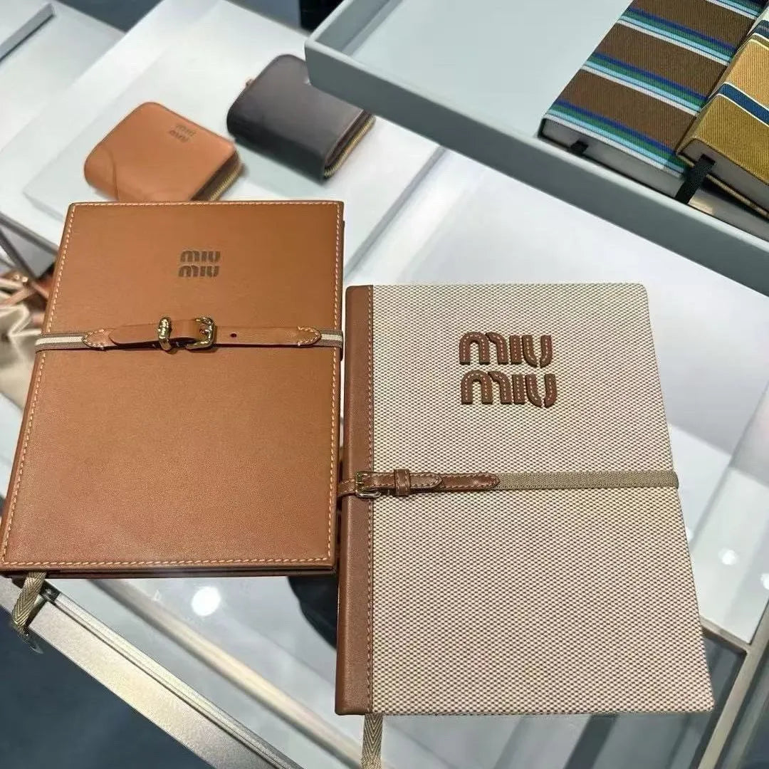 Luxury MM Textured Leather Diary