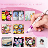 Kawaii Acrylic Studio Marker Pen Set
