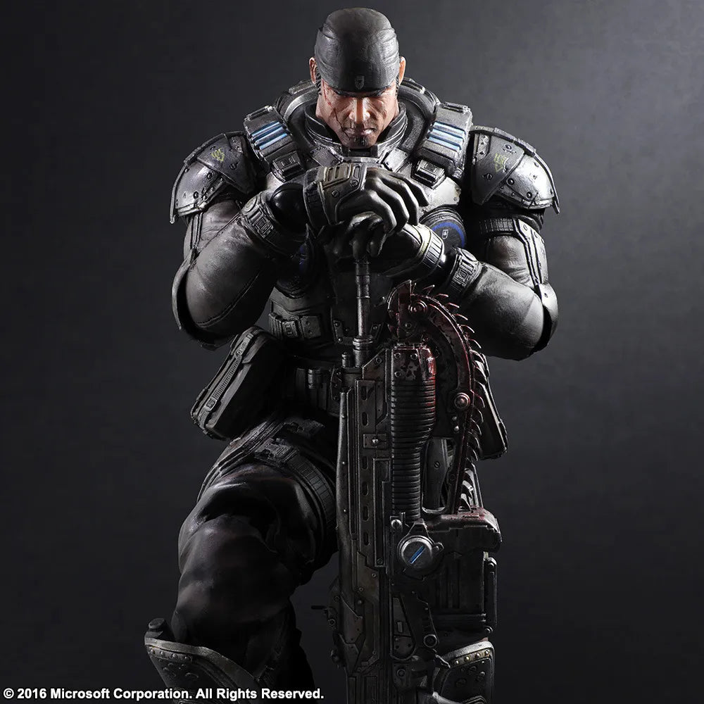 Play Arts Gears of War Marcus Fenix Figure (27 cm)