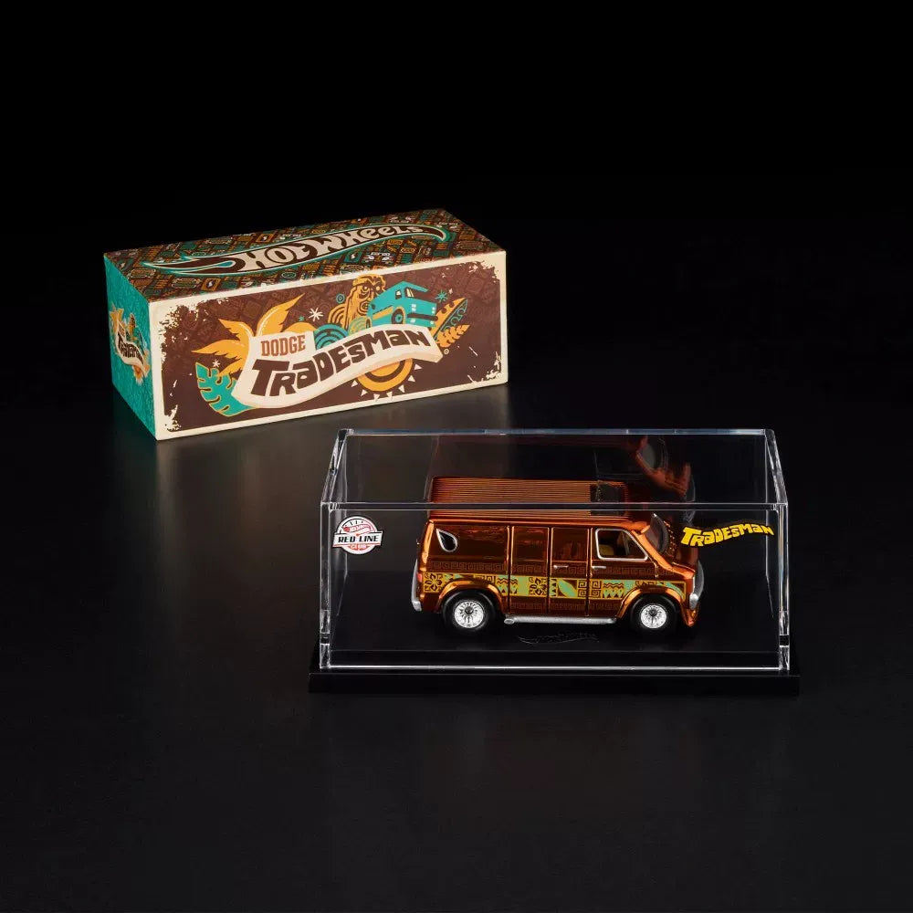 Hot Wheels RLC 1970s Custom Dodge Tradesman Van Die-Cast