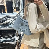 Hello KT Charm-loaded Tote Bag
