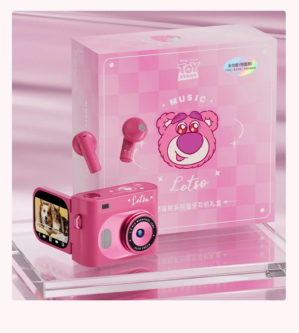 DZNY DK-50DV 2-in-1 Camera & Earbuds