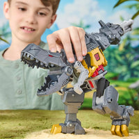 Transformers Cyberworld Grimlock Chomp and Battle Figure
