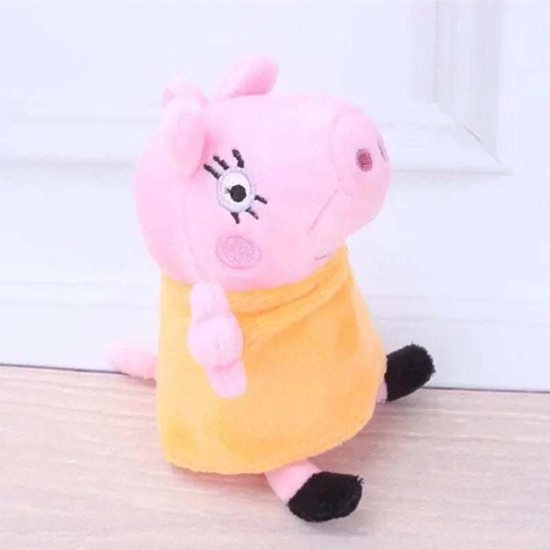 Peppa Pig & Family Plush Keychain
