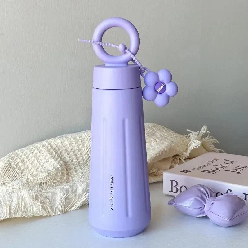 FloraCharm Insulated Water Bottle (450 ml)