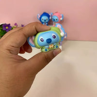 Stitch Eat Before Sleep Squishy Keychain