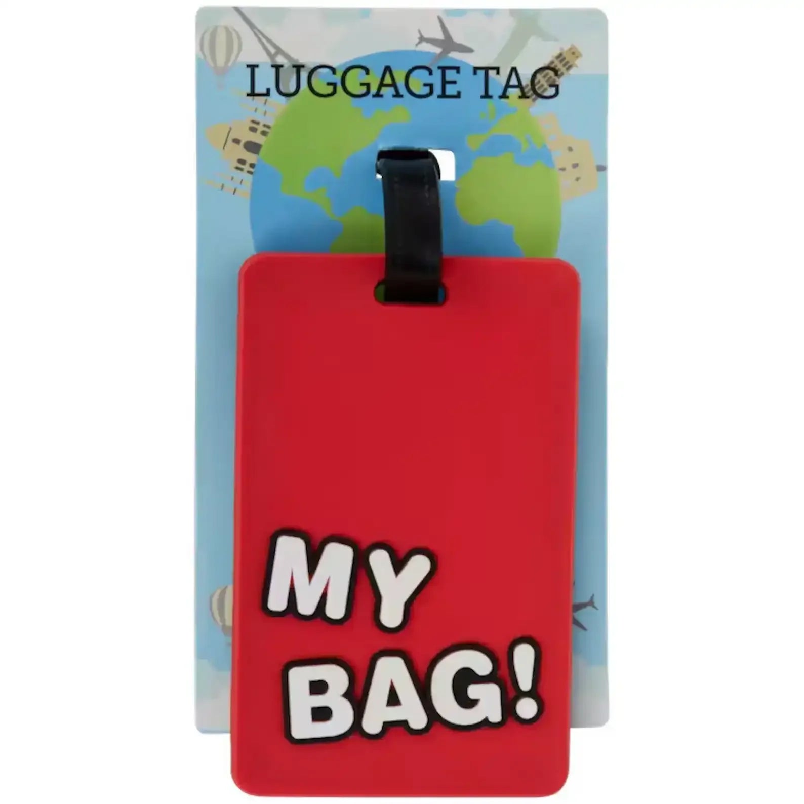 Trendy Travel Themed Luggage Tags